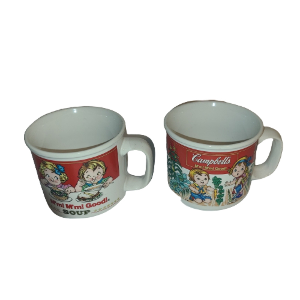 Campbell Soup Westwood 1993 Mugs Set of 2